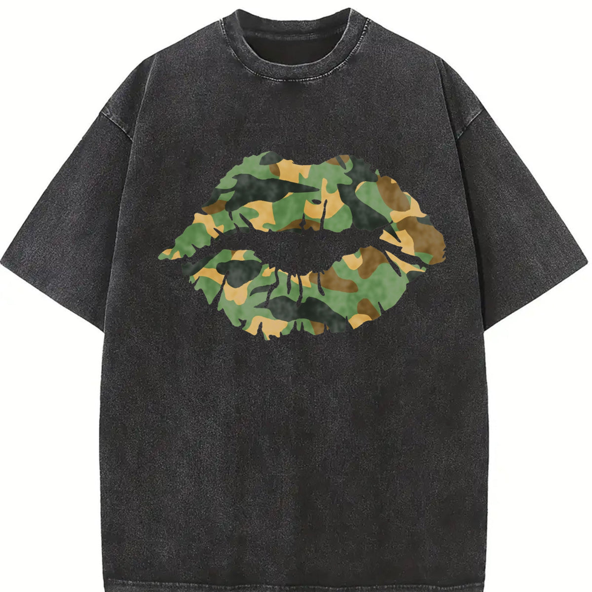 Camo Lip Vintage Washed T-Shirt product image 2