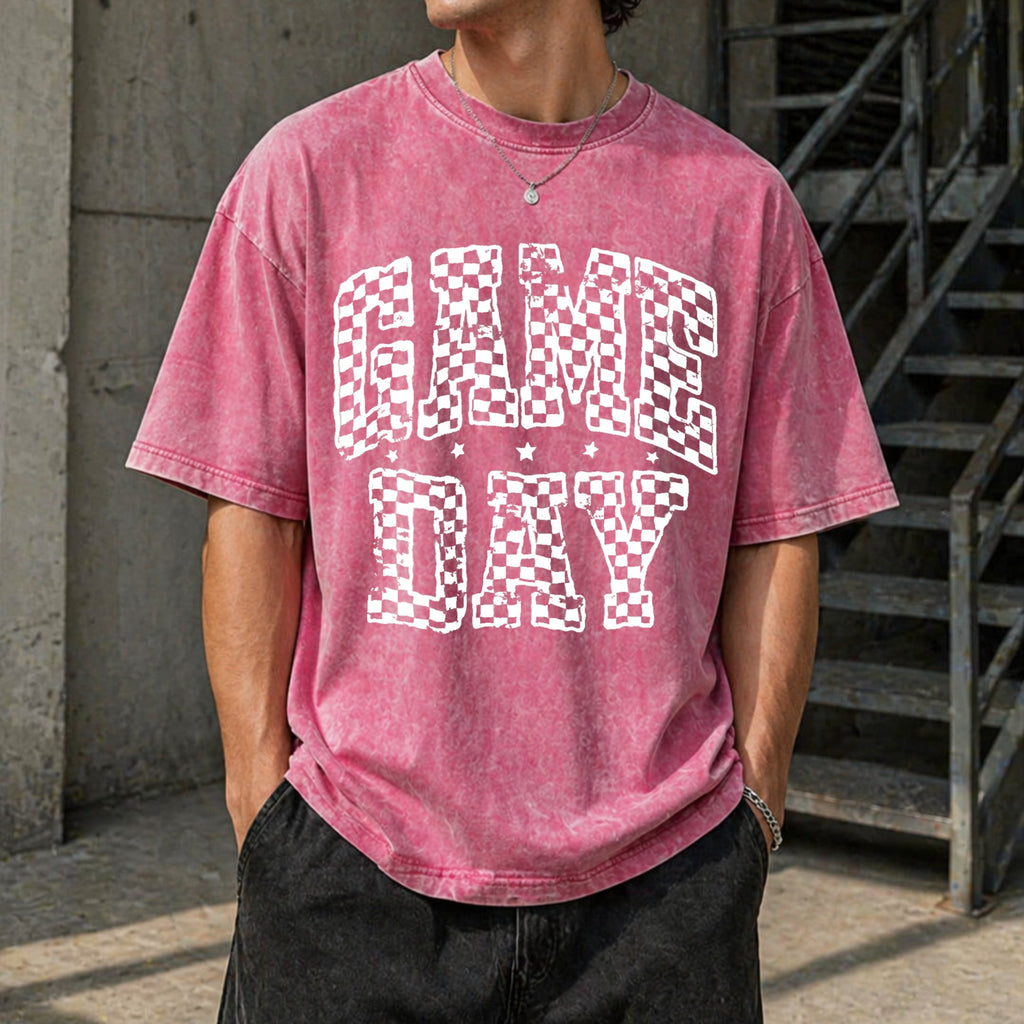 Checkered Game Day With Baseball Vibes Sports Mom Vintage product image 14