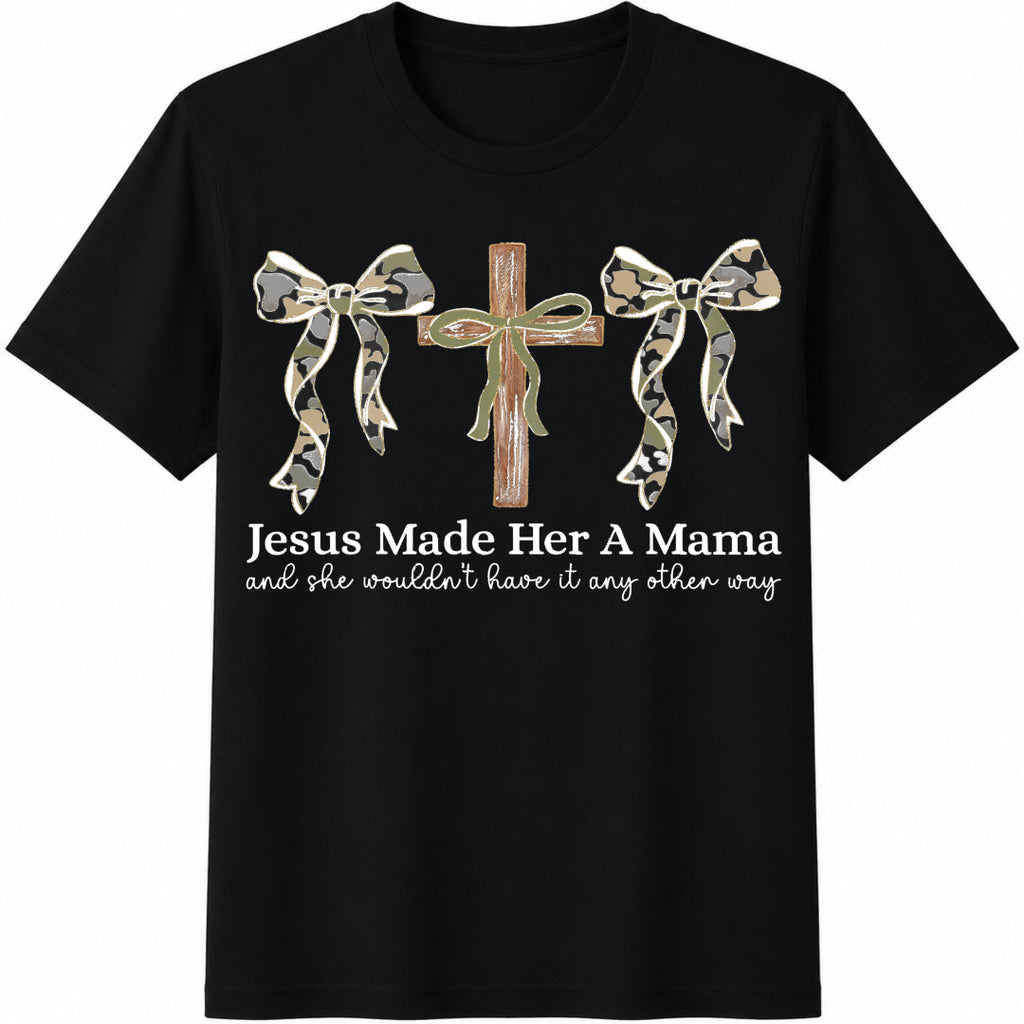 Jesus Made Her A Mama Goose Cotton T-Shirt product image 1