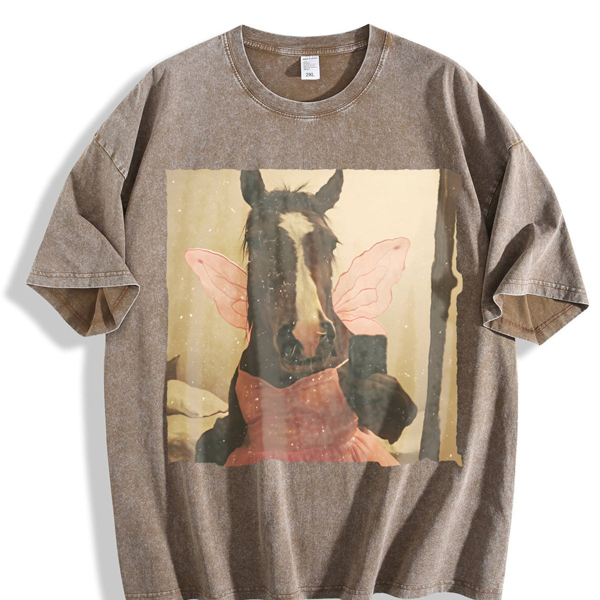 Patterned Vintage Washed T-Shirt product image 3