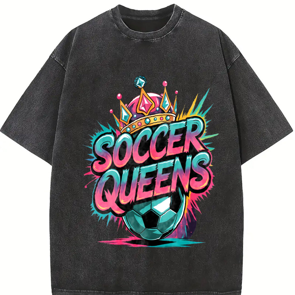 Global Soccer Fan Vintage Washed T-Shirt product image 2