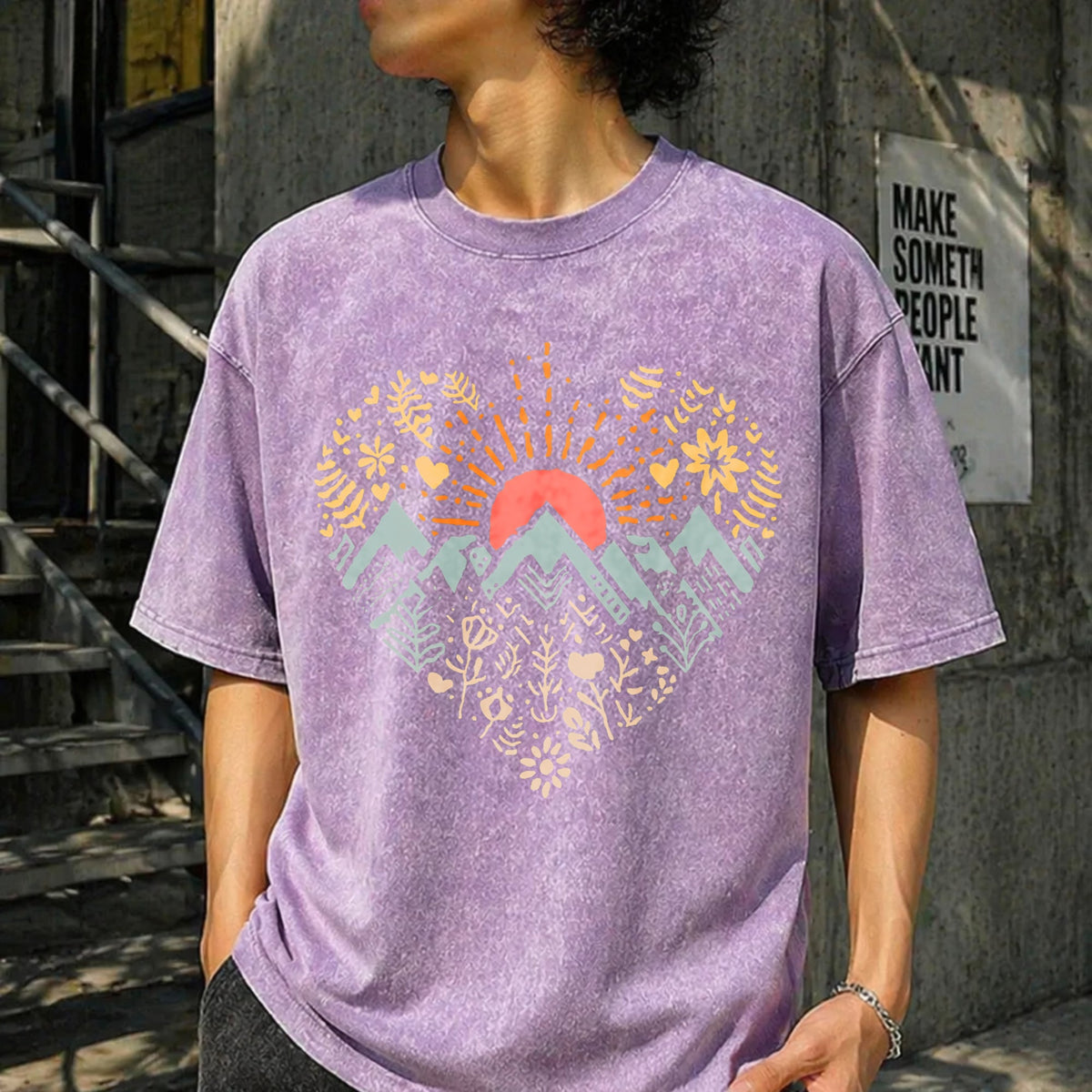 Mountain Heart Vintage Washed T-Shirt product image 6