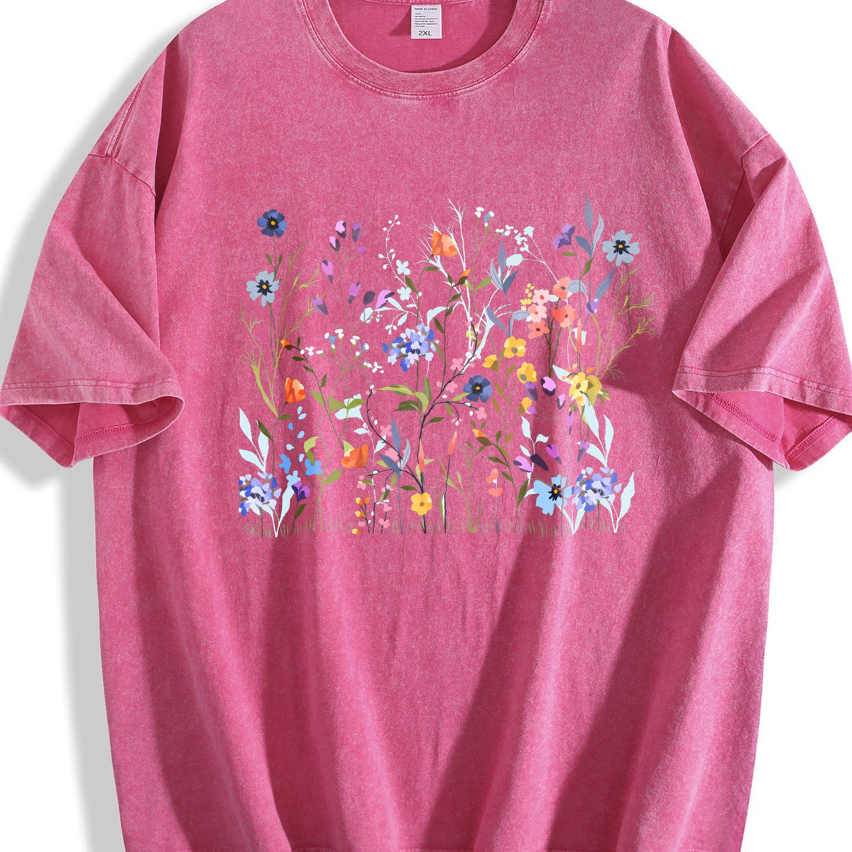 Pressed Flowers Vintage Washed T-Shirt product image 7