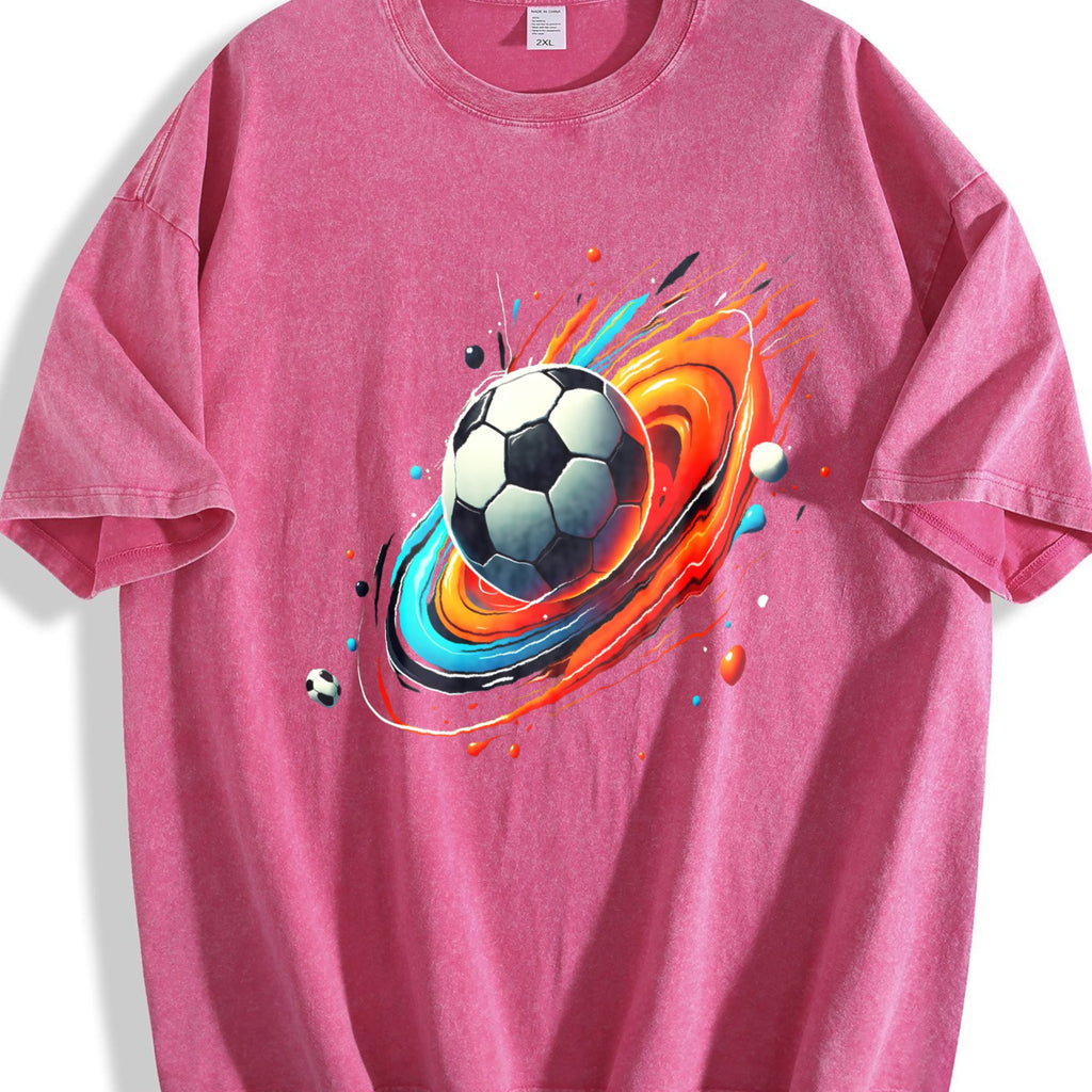Global Soccer Fan Vintage Washed T-Shirt product image 7