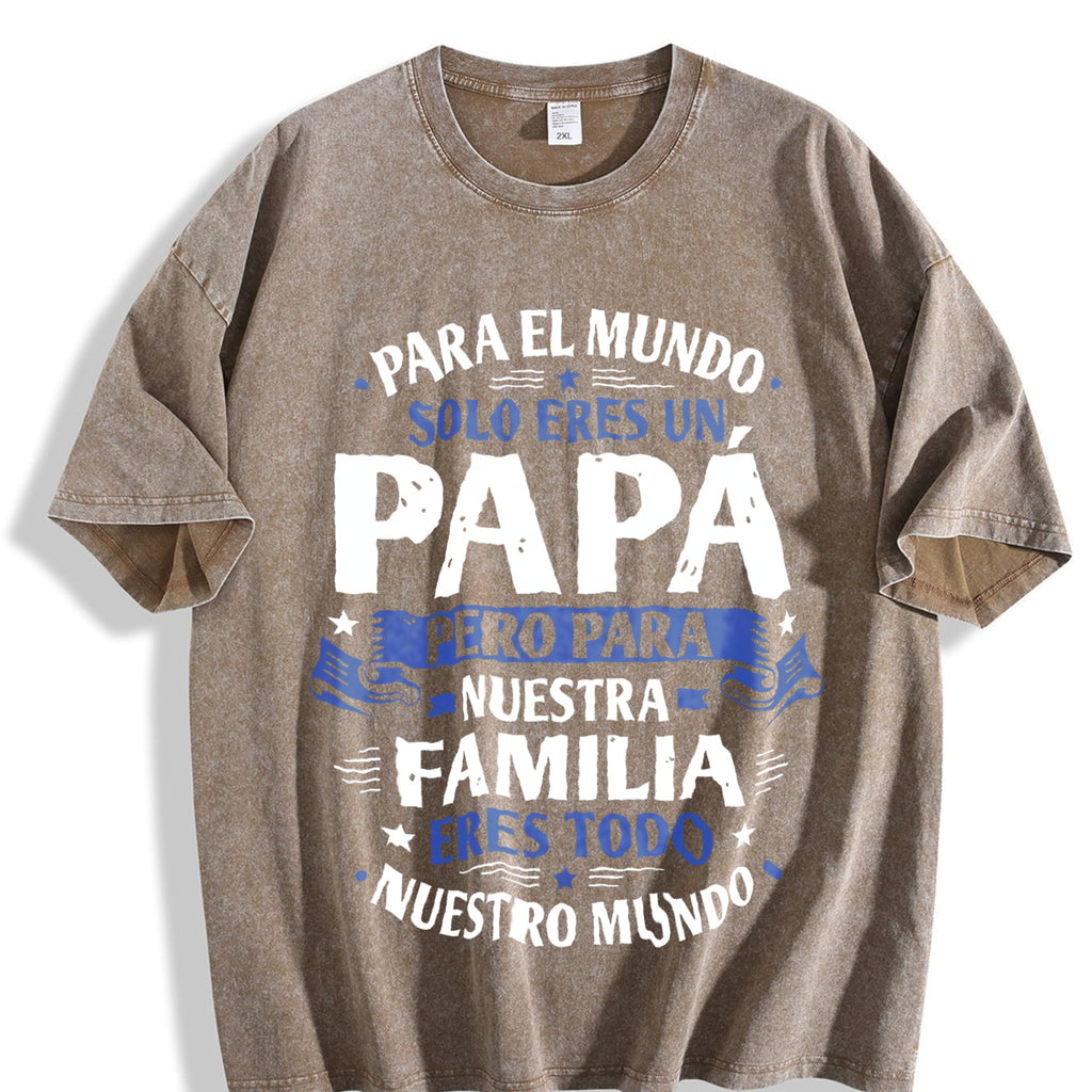 Father's Day Vintage Washed T-Shirt product image 3