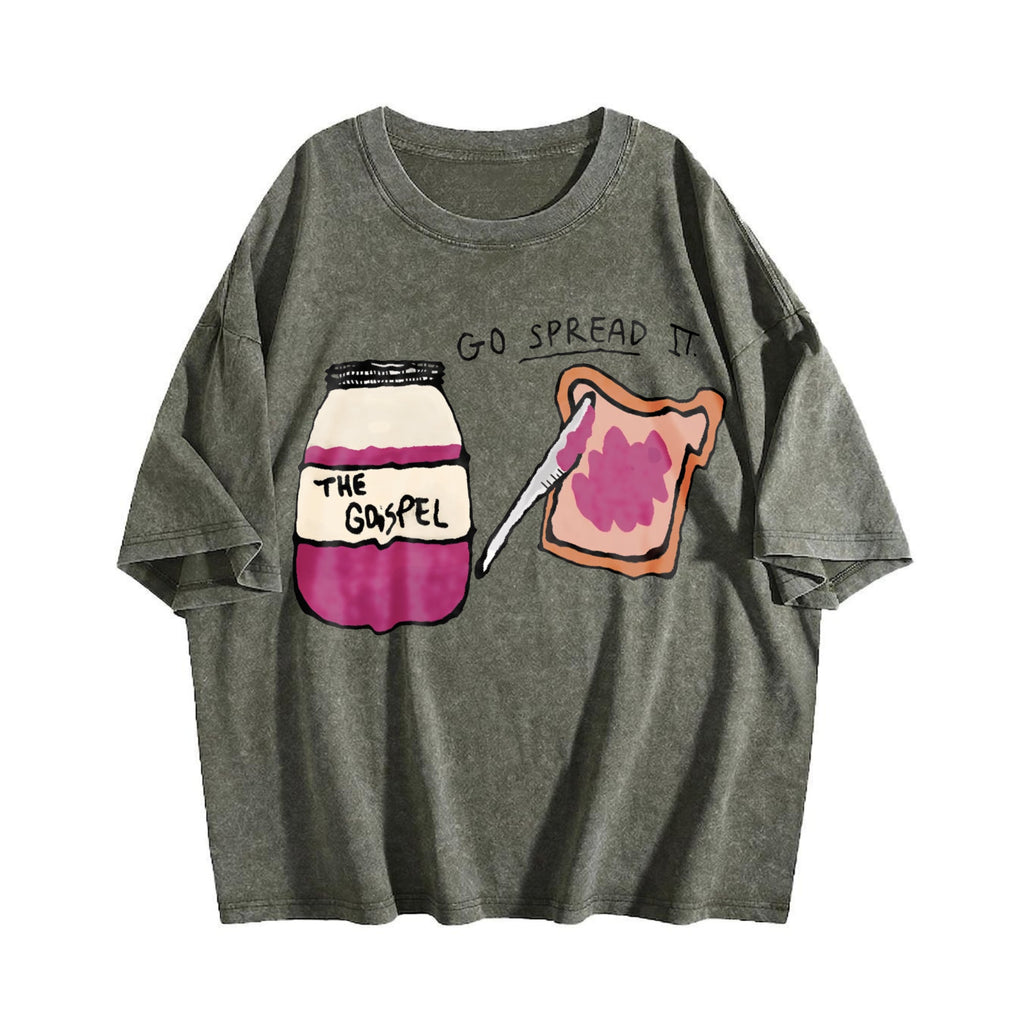 Dark Gray Gospel - Summer - Christian Humor Go Spread product image 4