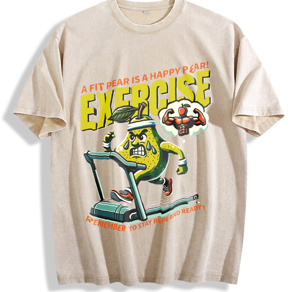 Gym Vintage Washed T-Shirt product image 1