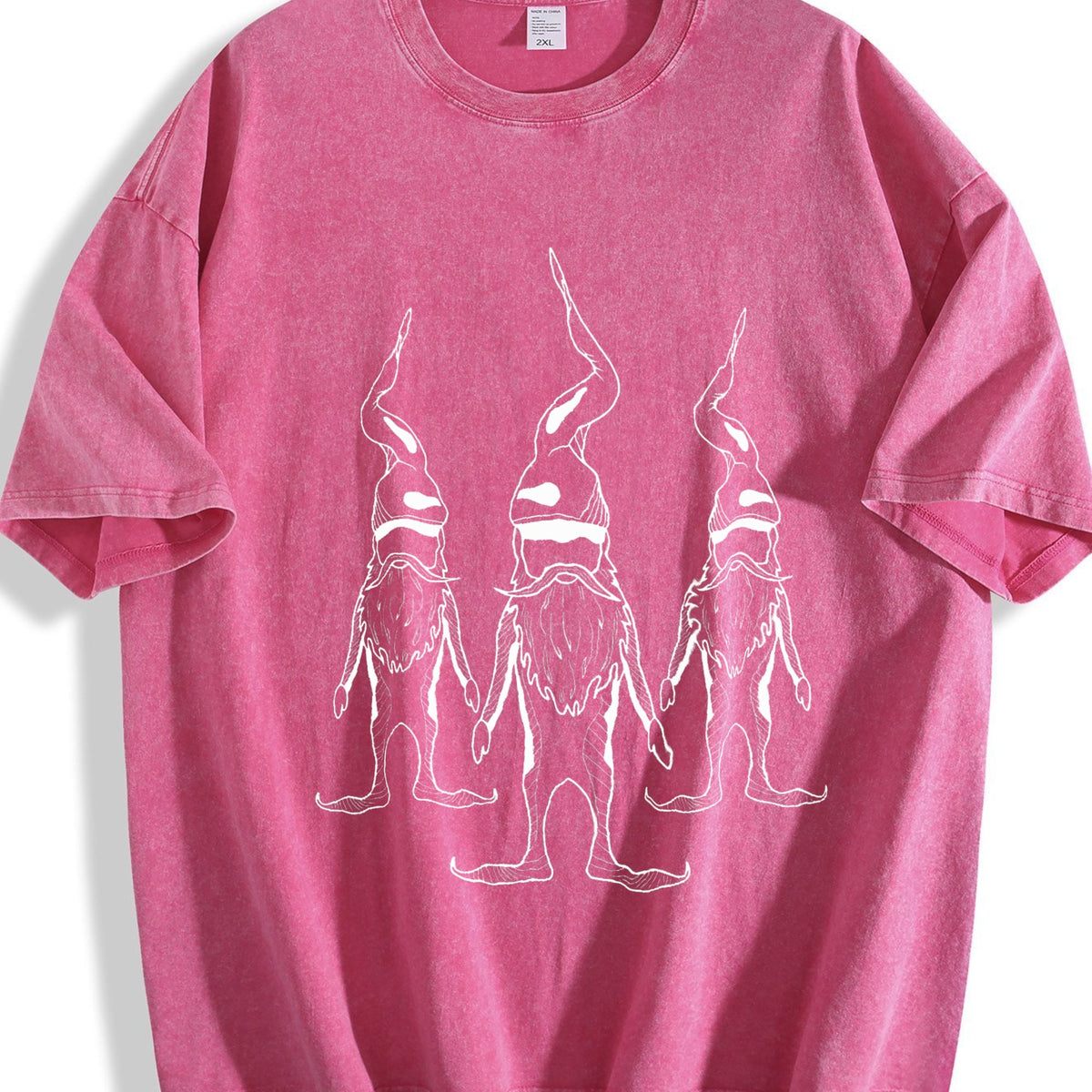 1800s Christmas Elf Cool Vintage Washed T-Shirt product image 7