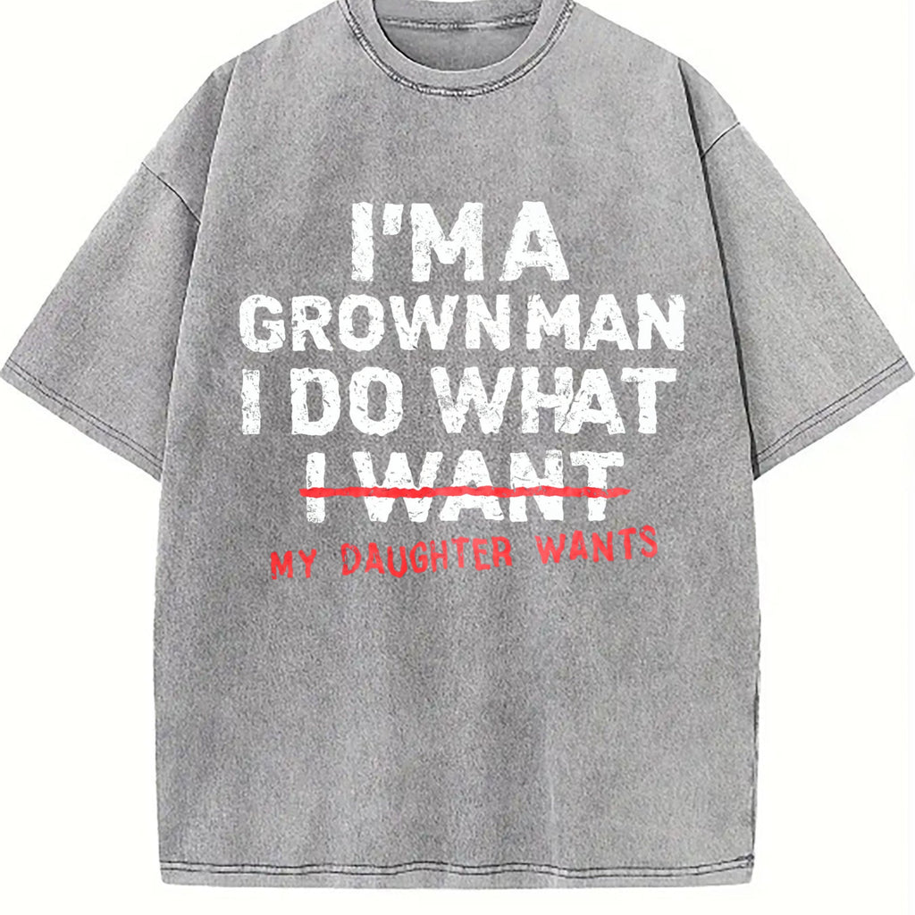 Funny Dad Father I'm A Grown Man I Do What My Daughter product image 5