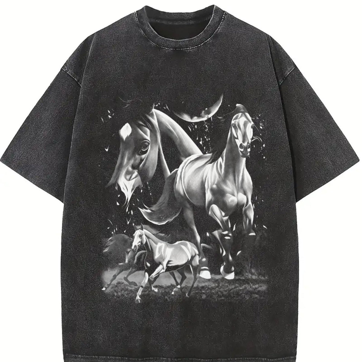 Wild Horses Vintage Washed T-Shirt product image 2