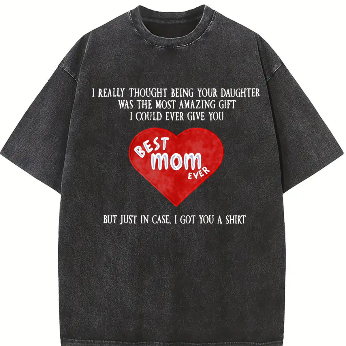 Funny Mother's Day From Daughter Vintage Washed T-Shirt product image 2