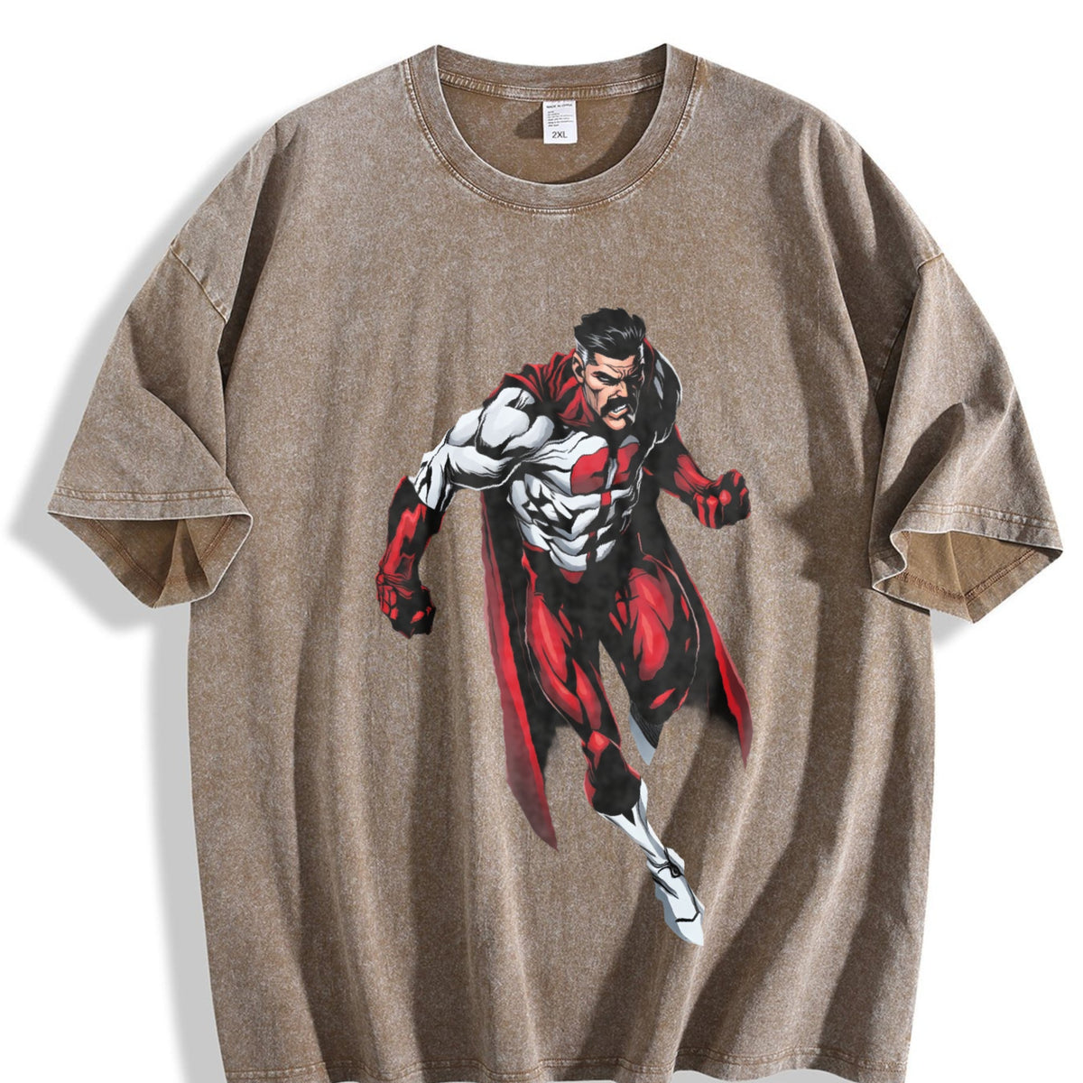 Black Invincible Vintage Washed T-Shirt product image 3