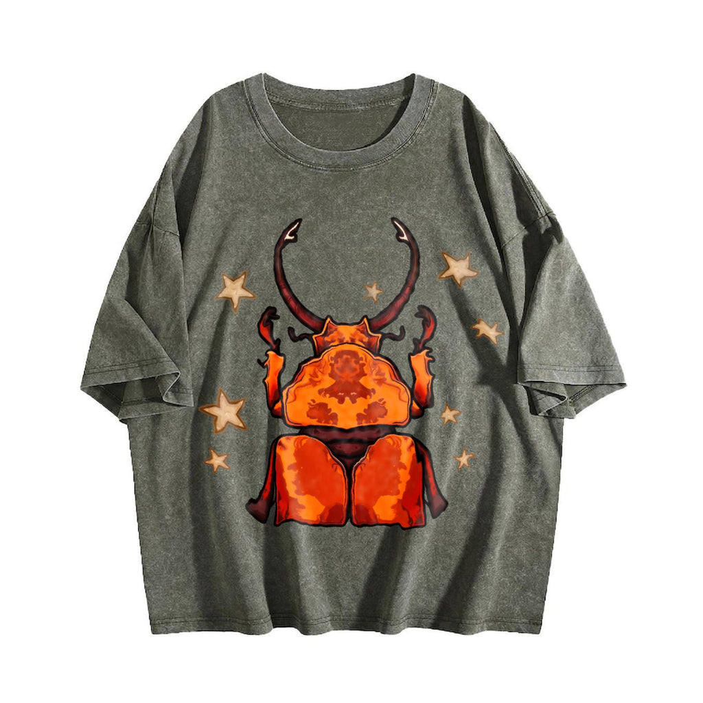 Beetle & Star Vintage Washed T-Shirt product image 4