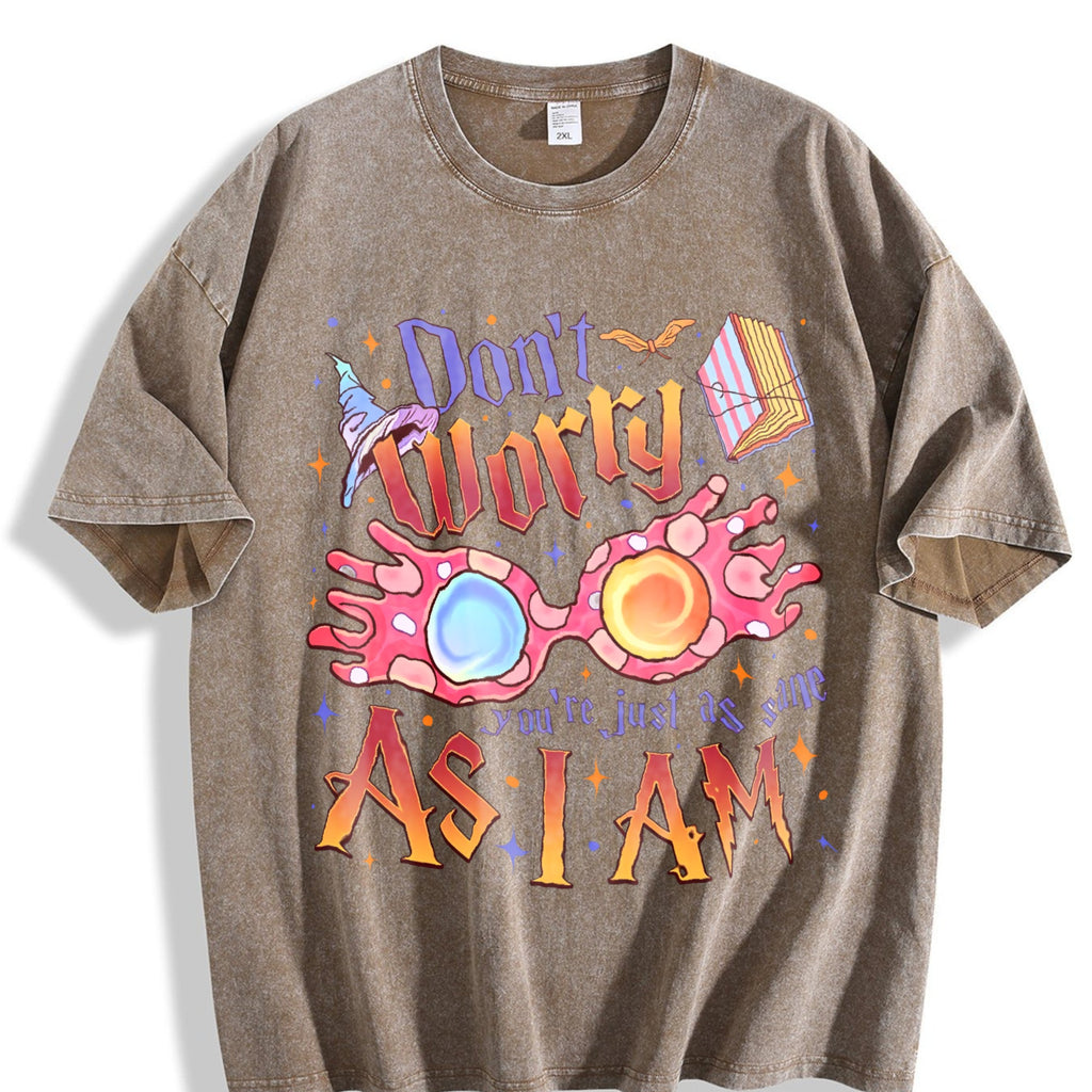 Magical Glasses Wizard Movie Vintage Washed T-Shirt product image 3
