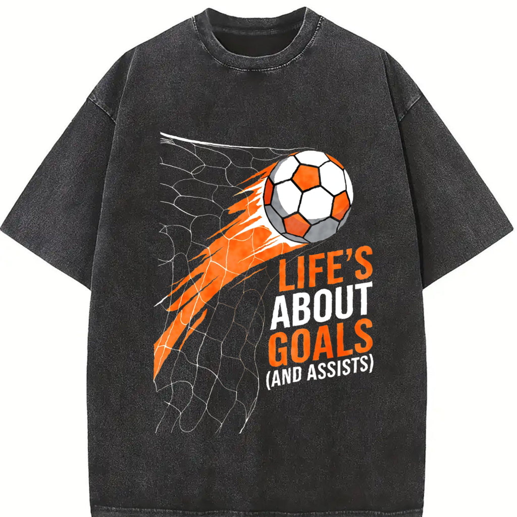 Global Soccer Fan Vintage Washed T-Shirt product image 2