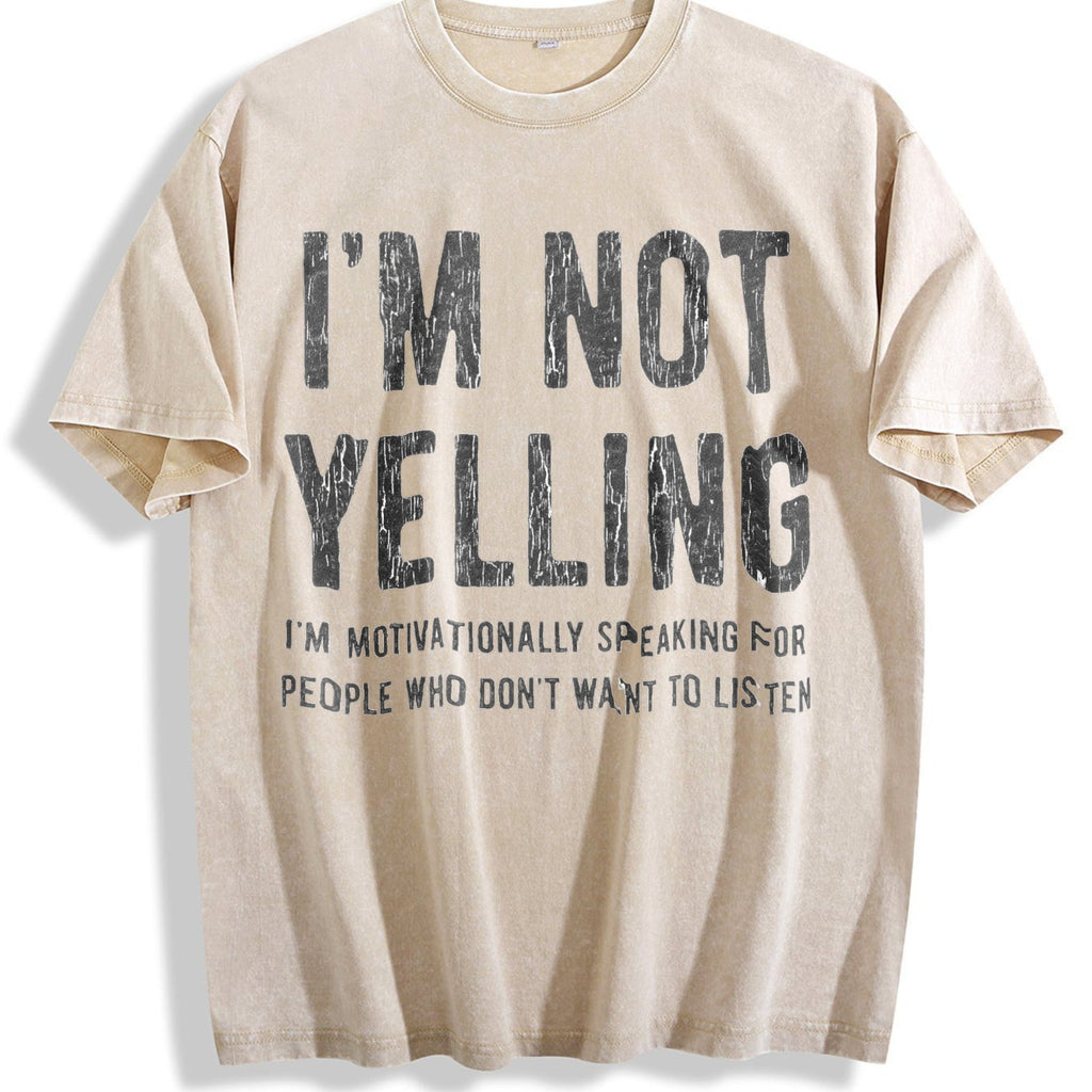 Not Yelling Motivationally Speaking For People Who Vintage product image 1