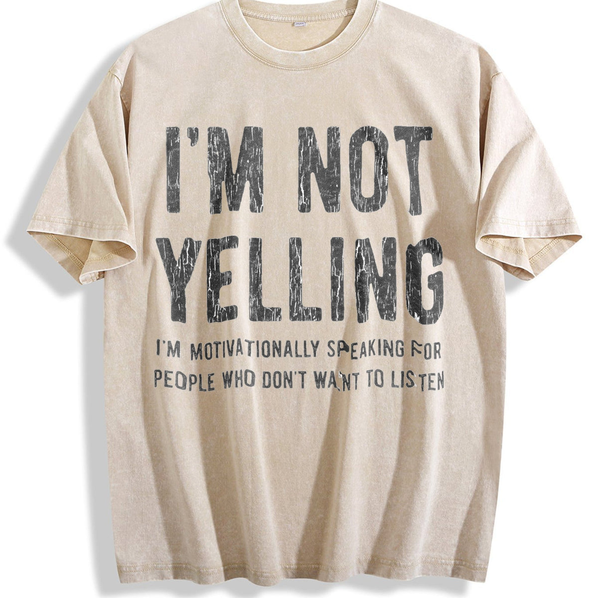 Not Yelling Motivationally Speaking For People Who Vintage product image 1