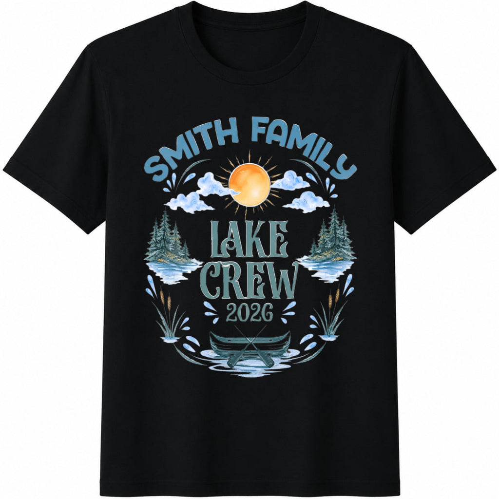 Family Lake Cotton T-Shirt product image 1