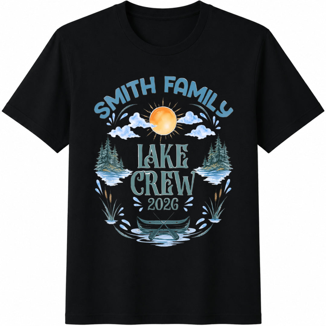 Family Lake Cotton T-Shirt product image 1
