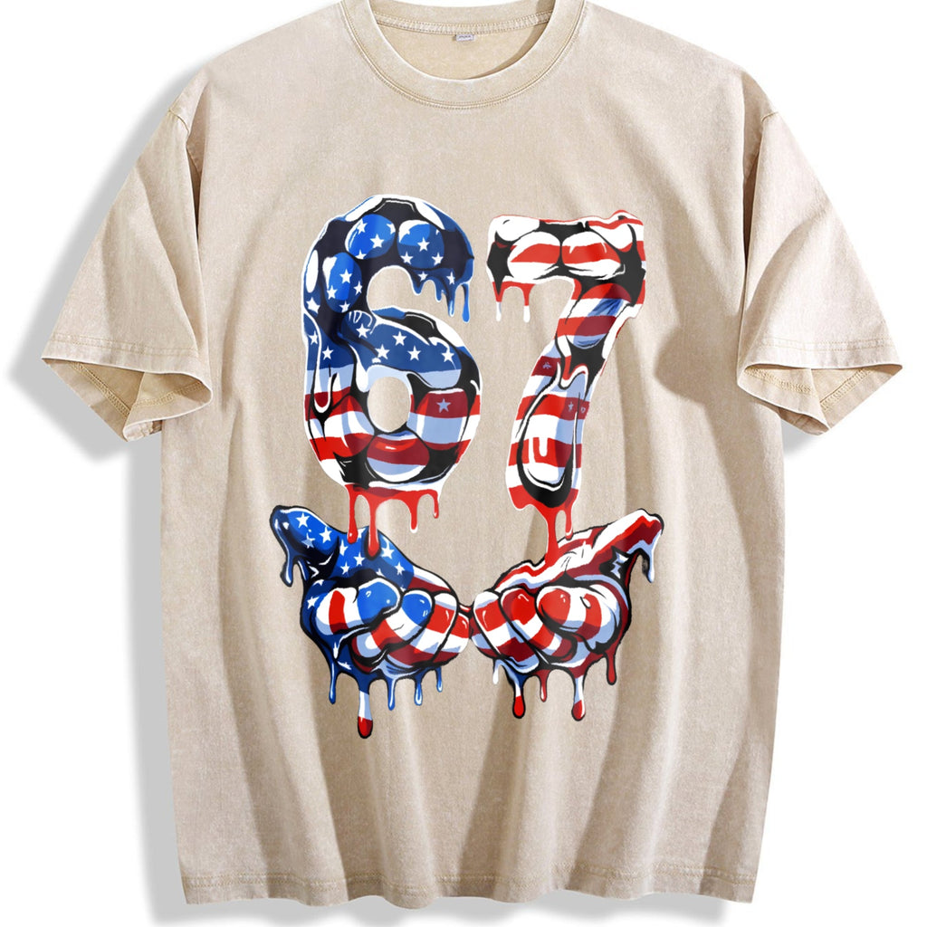 Global Soccer Fan Vintage Washed T-Shirt product image 1