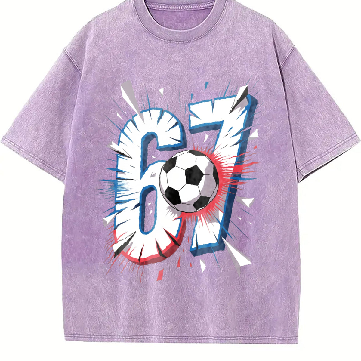 Global Soccer Fan Vintage Washed T-Shirt product image 6
