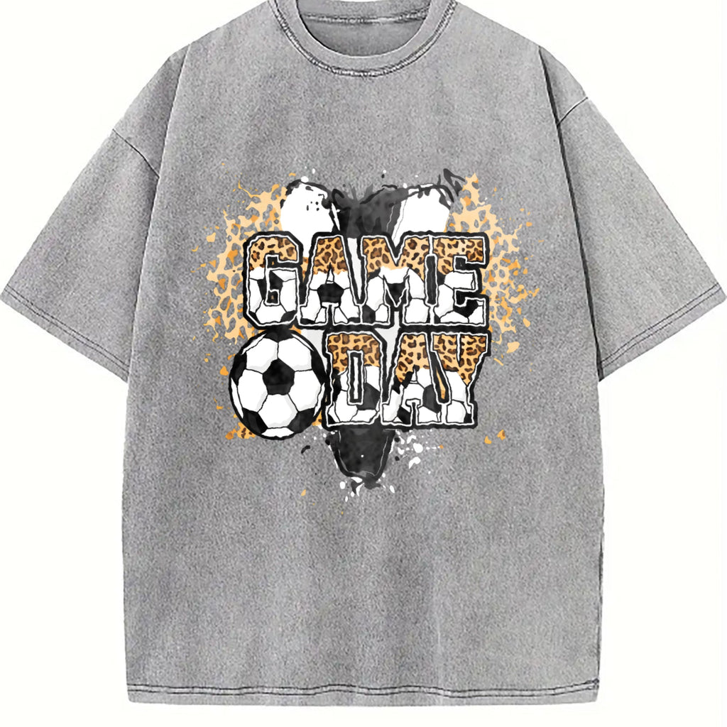 Global Soccer Fan Vintage Washed T-Shirt product image 5