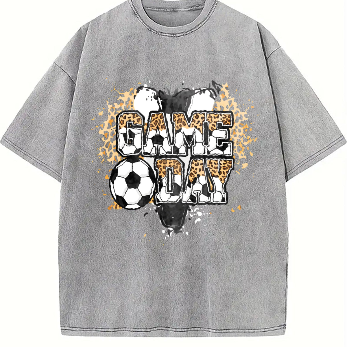 Global Soccer Fan Vintage Washed T-Shirt product image 5
