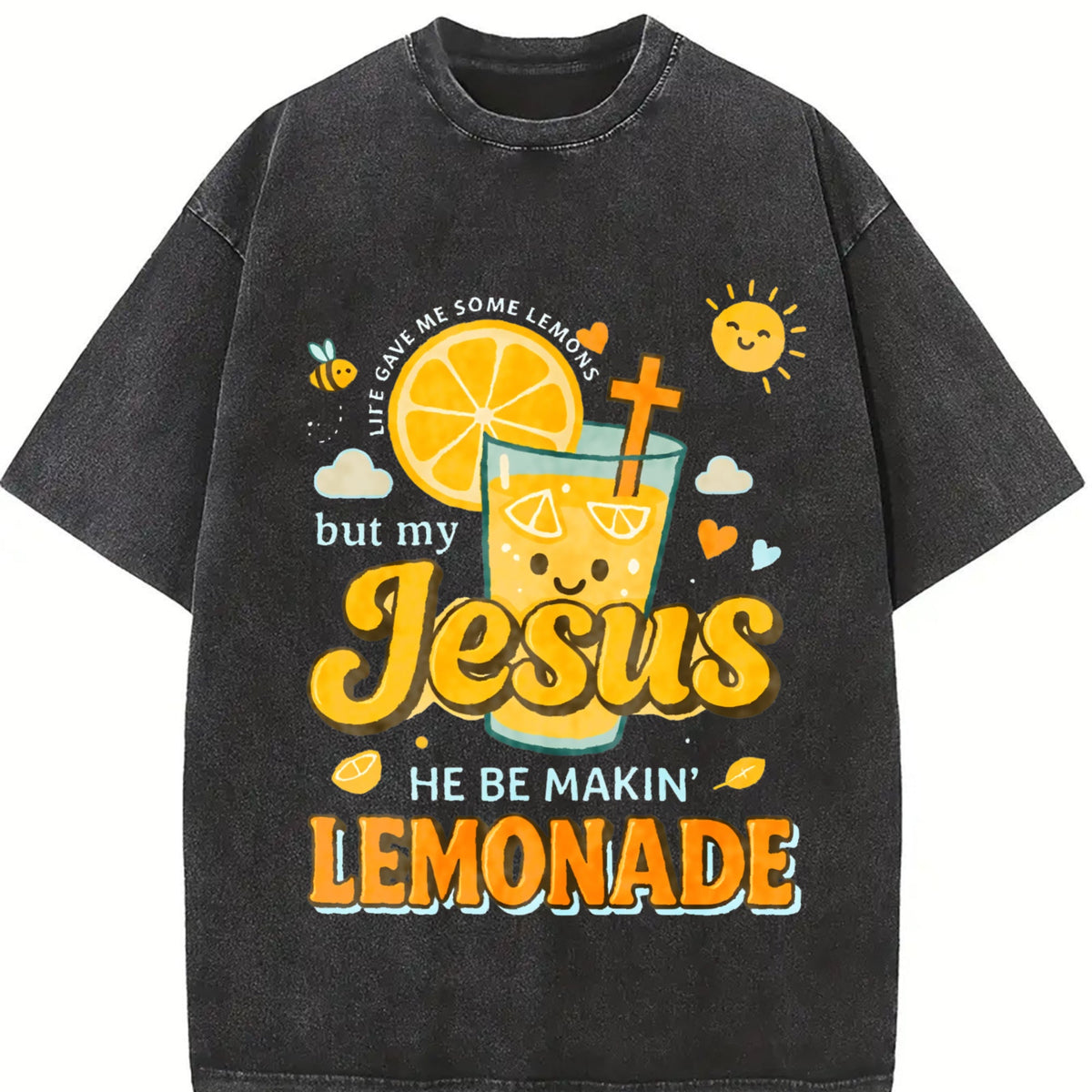 Making Lemonade Washable Vintage Washed T-Shirt product image 2