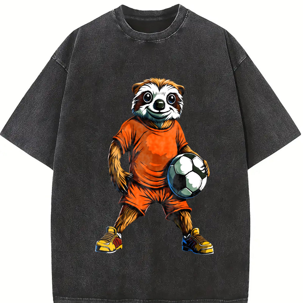 Global Soccer Fan Vintage Washed T-Shirt product image 2