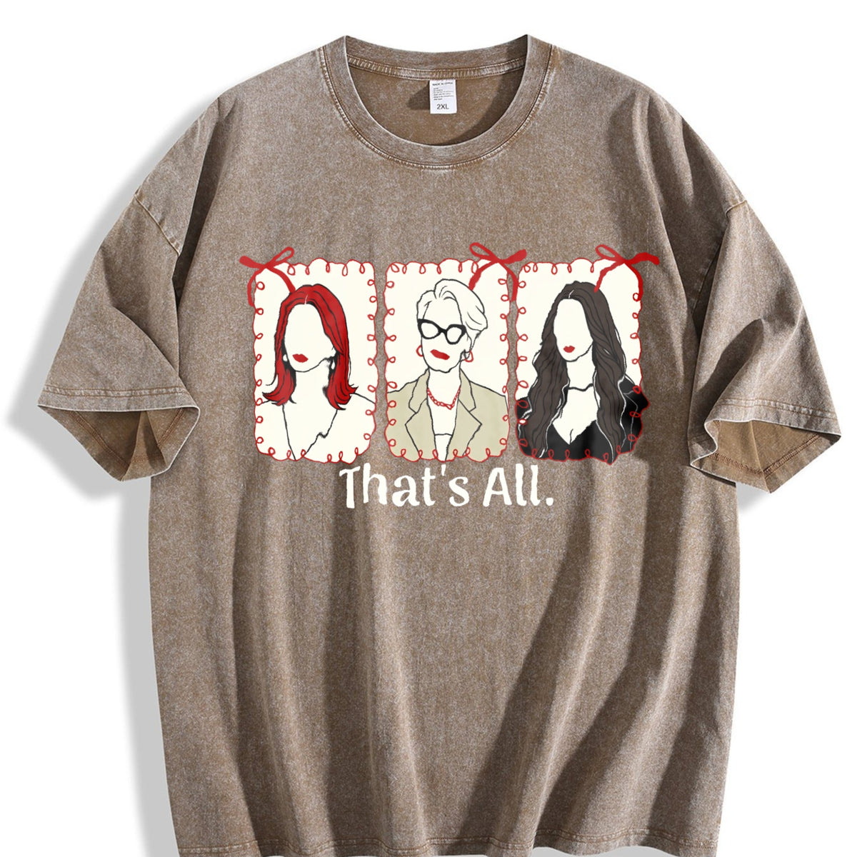 That's All Fashion Portraits Vintage Washed T-Shirt product image 3