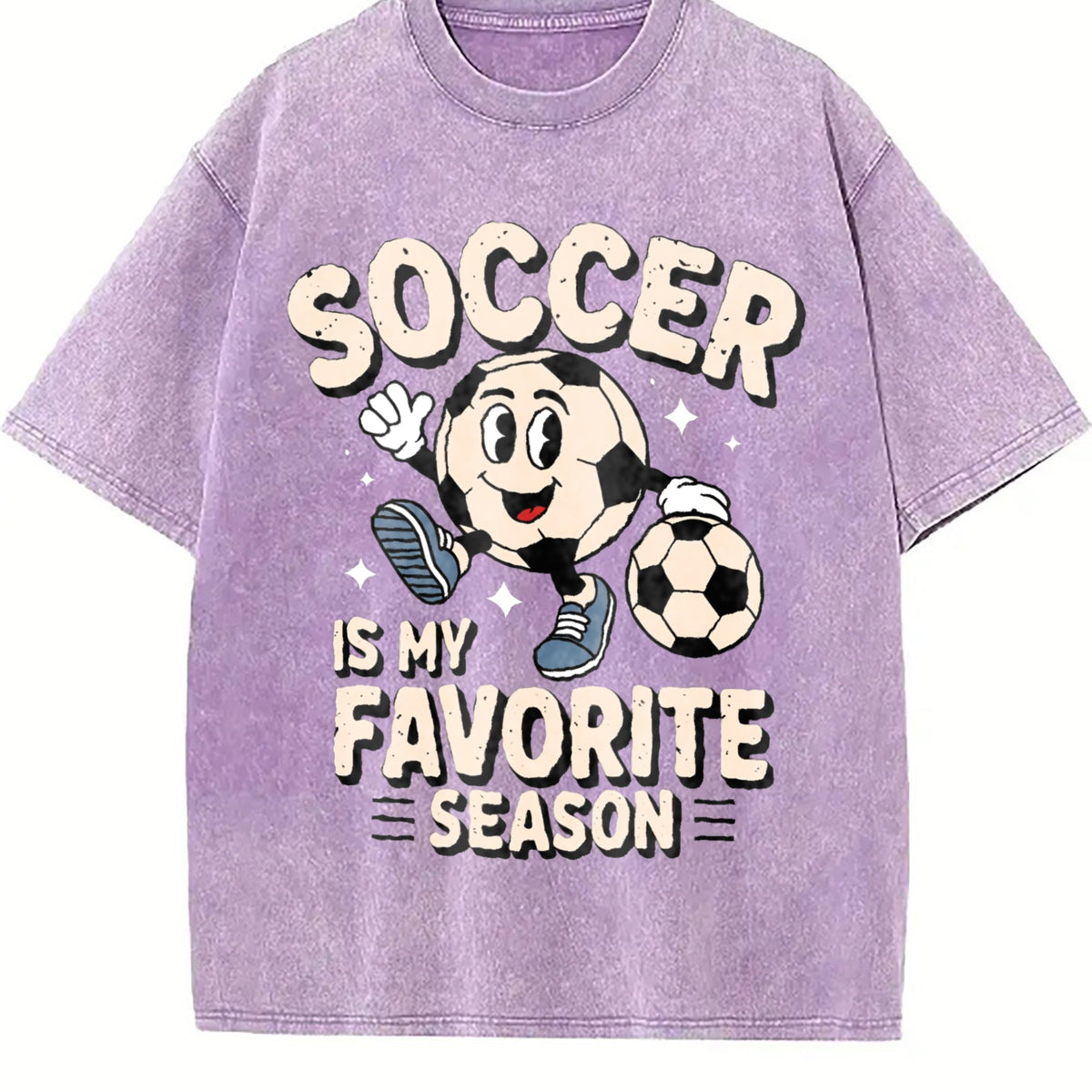 Global Soccer Fan Vintage Washed T-Shirt product image 6