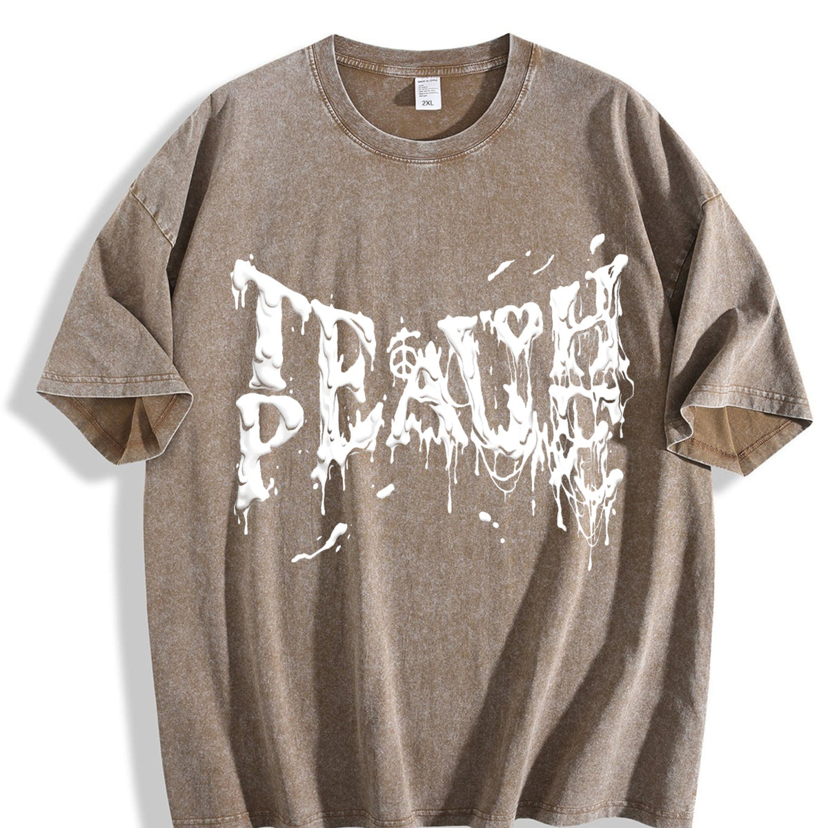 Teach Peace 100 Y2K Boxy Aesthetic Summer Vibes Vintage product image 3