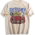 Destiny Club Casino Dice White Vintage Washed T-Shirt product image 1