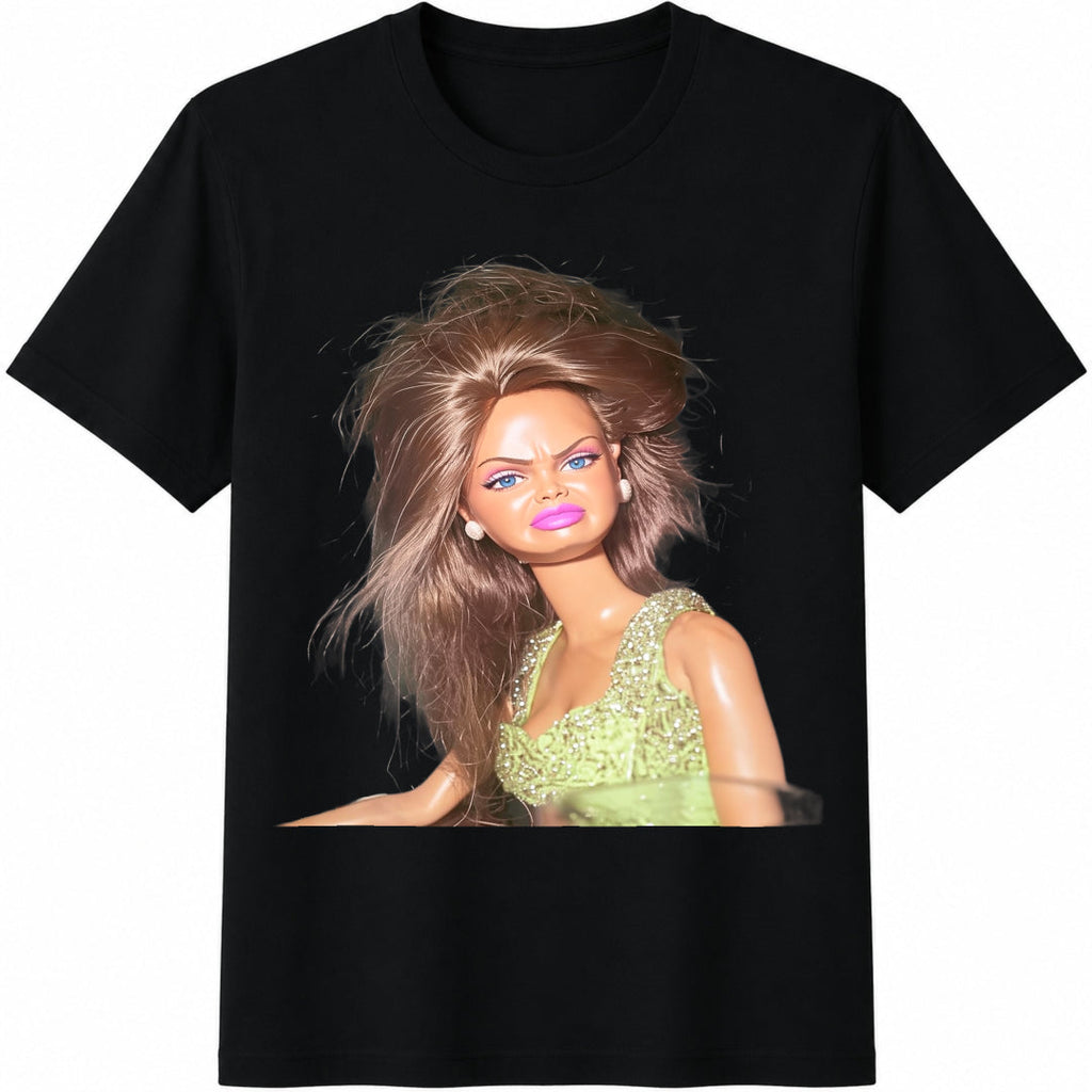 Funny Disgusting Doll Face Meme Hilarious Sarcastic Cotton product image 1