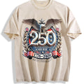 USA 250th Anniversary 1776-2026 Eagle Badge Vintage Washed product image 1