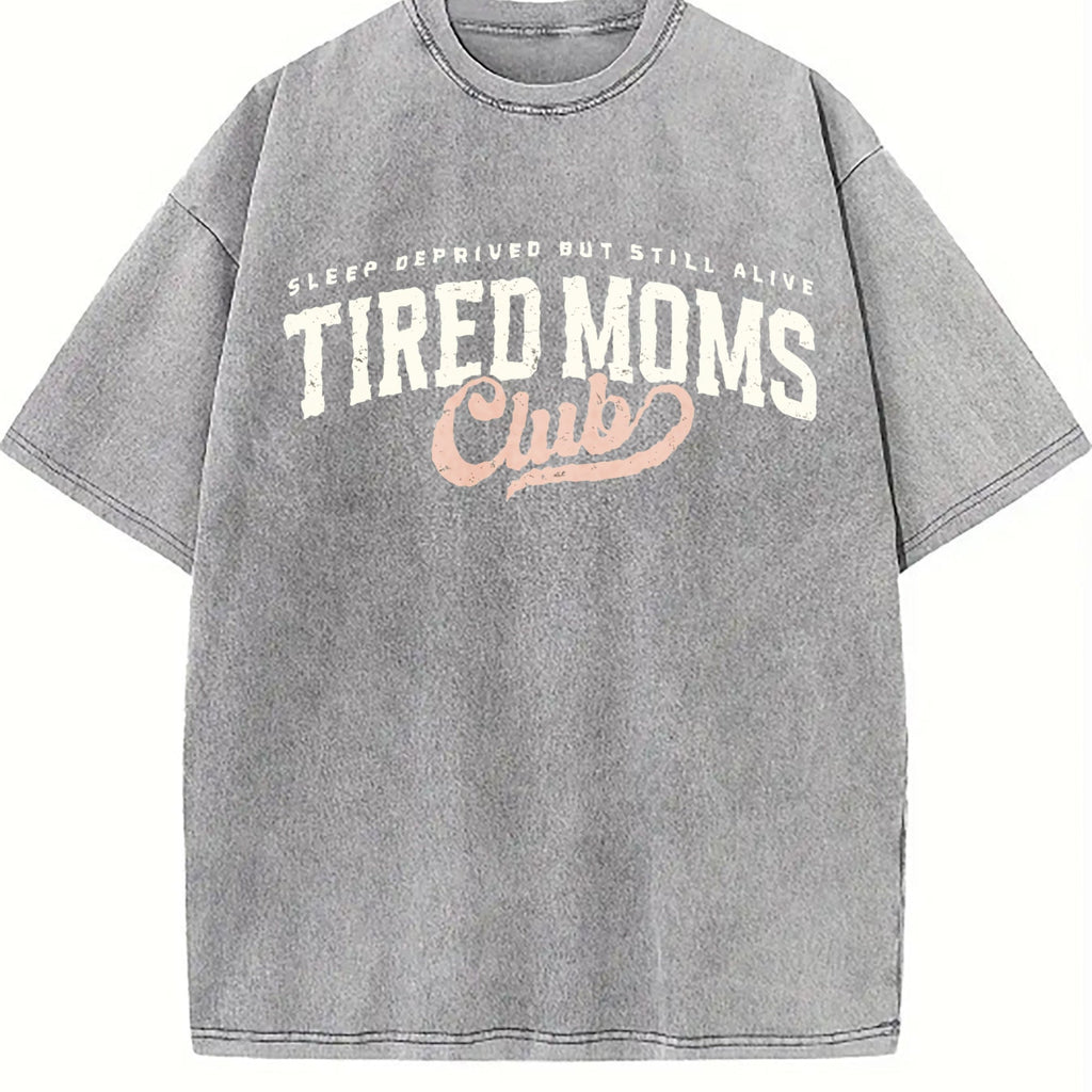 Tired Moms Club Vintage Washed T-Shirt product image 5