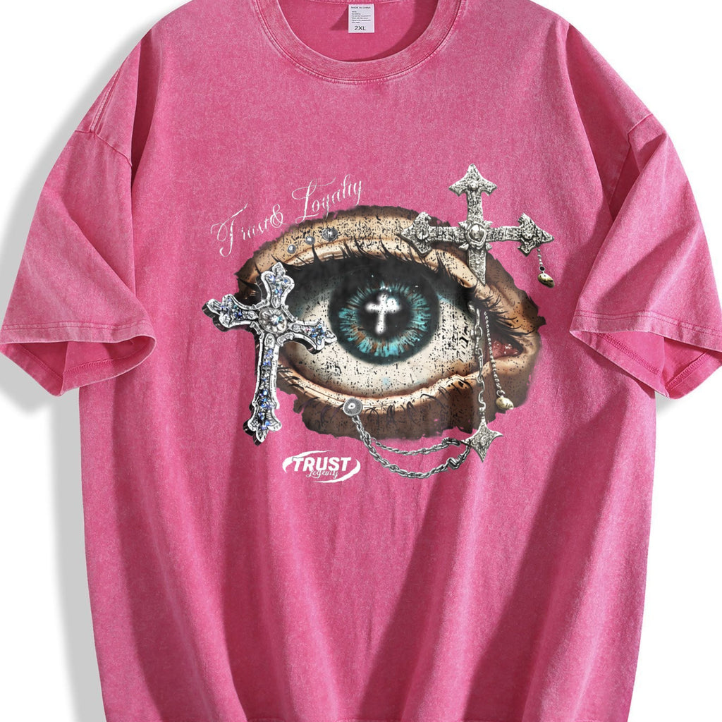 Eye & Cross Vintage Washed T-Shirt product image 7