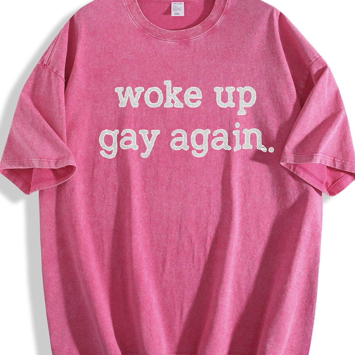 Woke Up Gay Again Funny Queer Lesbian Sexuality Joke product image 7