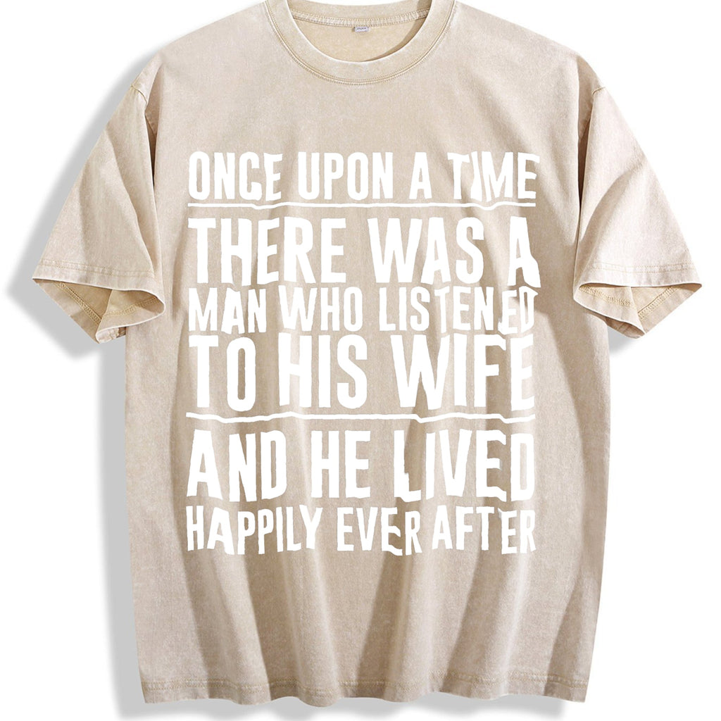 Funny Daughter Wife Slogan Vintage Washed T-Shirt product image 1