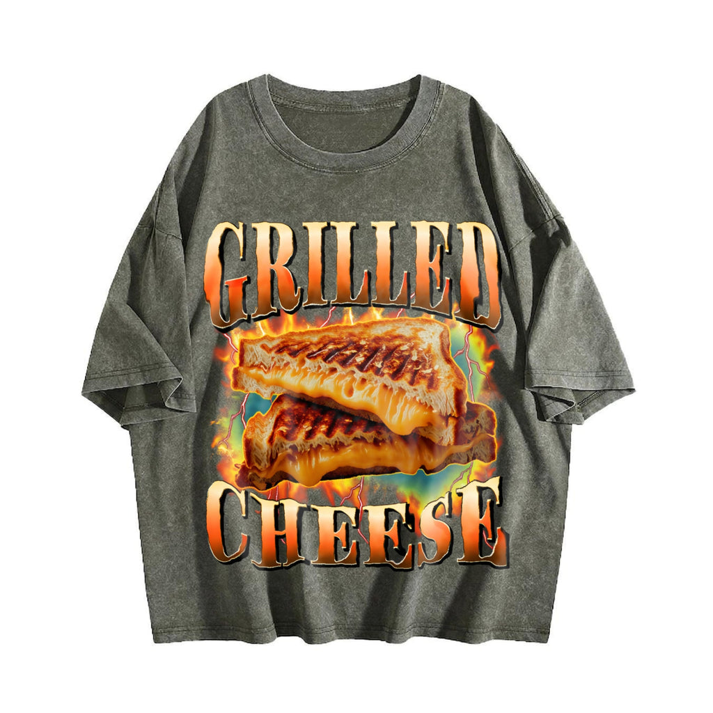 Grilled Cheese Vintage Washed T-Shirt product image 4