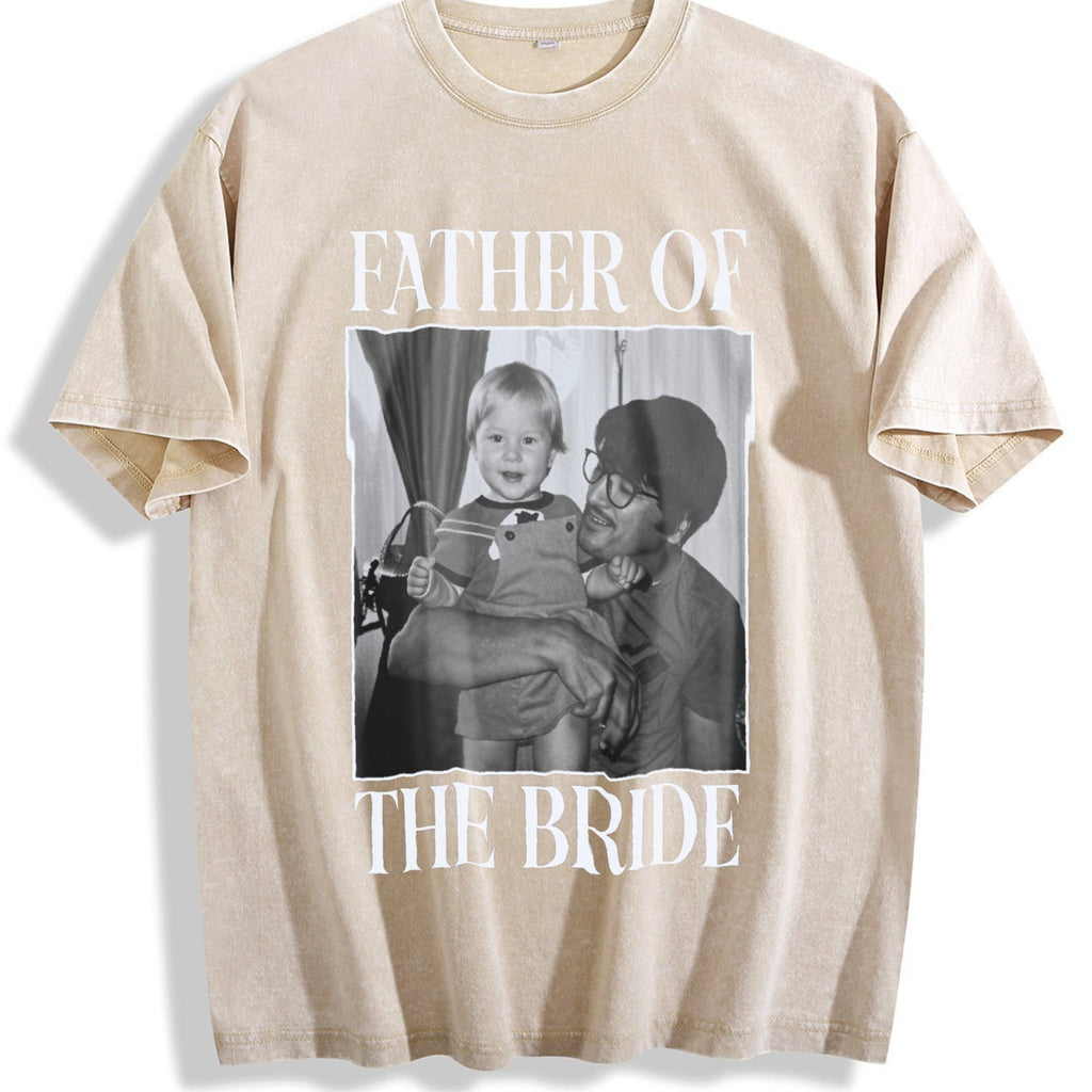 Father Of The Bride Vintage Washed T-Shirt product image 1