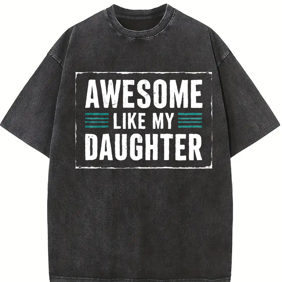 Funny Daughter Wife Slogan Vintage Washed T-Shirt product image 2