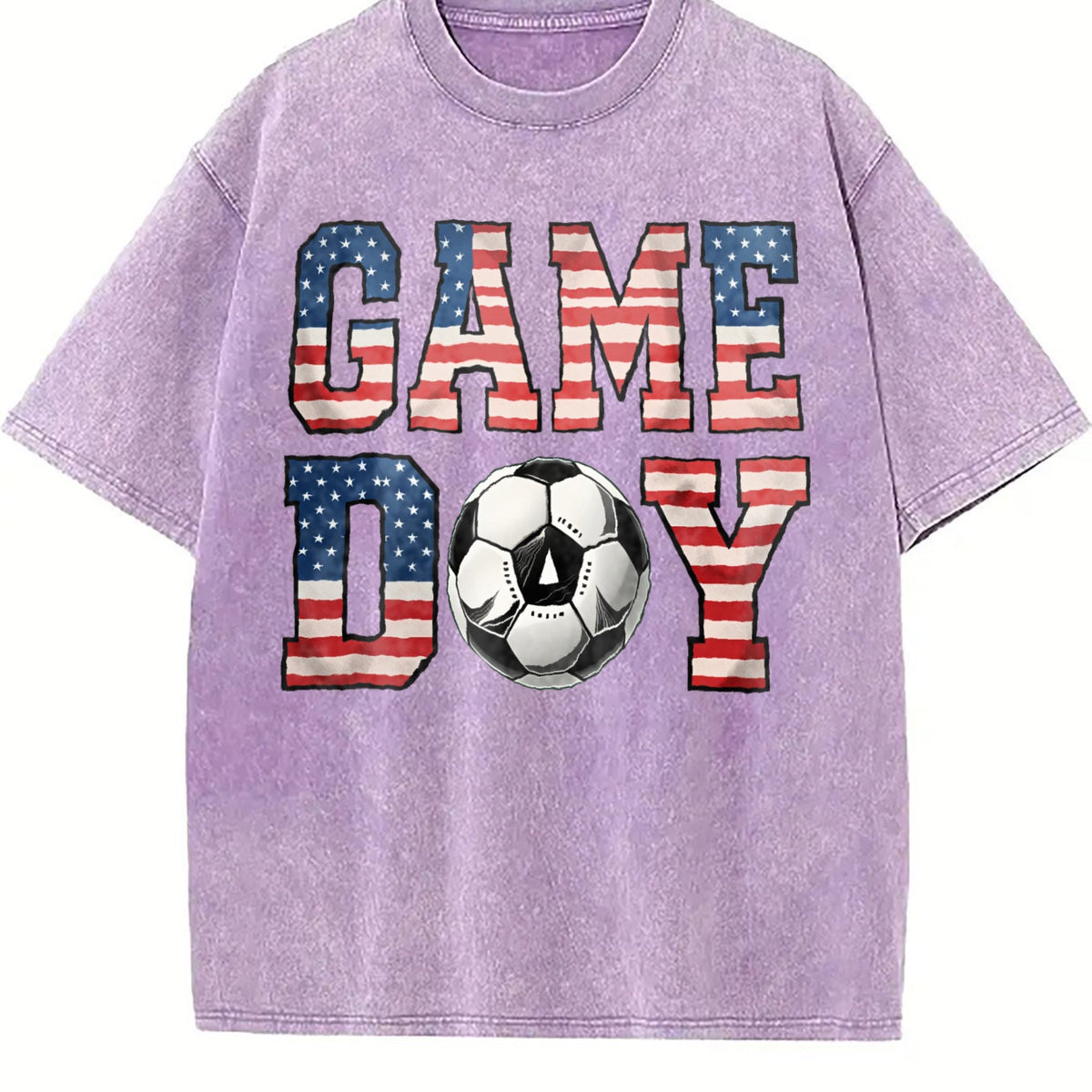 Global Soccer Fan Vintage Washed T-Shirt product image 6