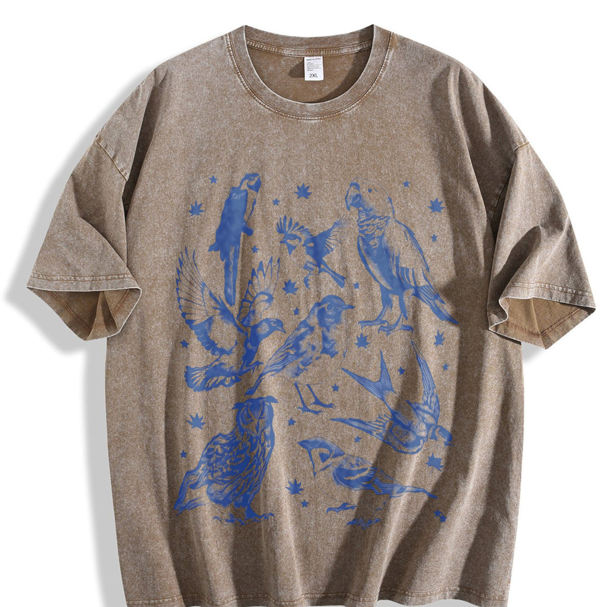 Bird Tattoo 90s Vintage Washed T-Shirt product image 3