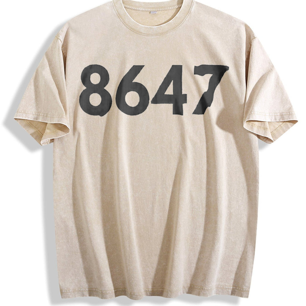 8647 Anti-trump Bella Canvas Vintage Washed T-Shirt product image 1