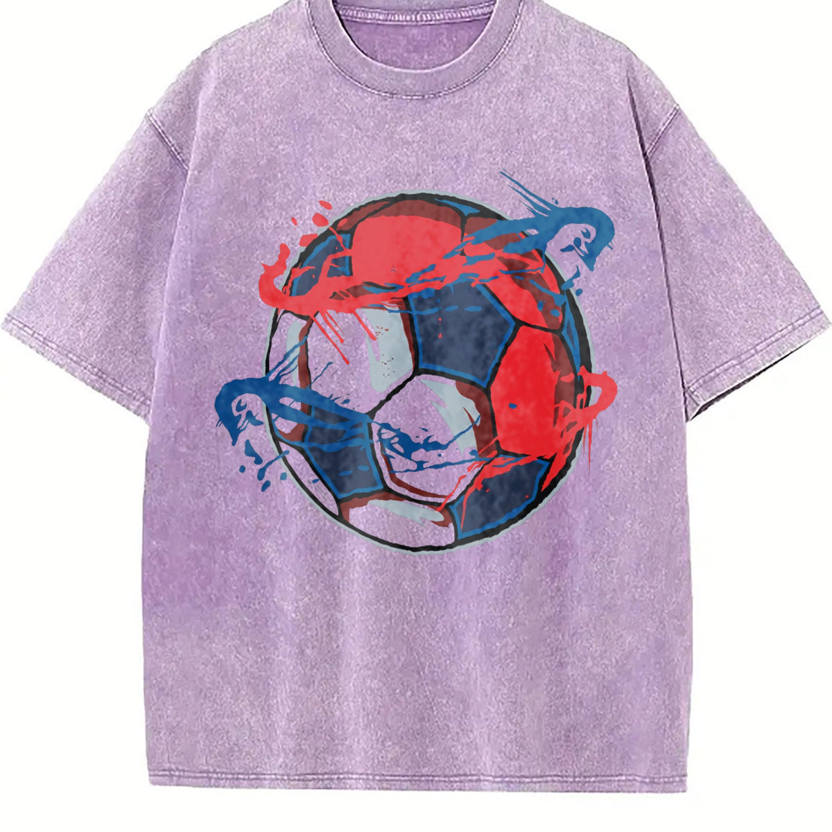 Global Soccer Fan Vintage Washed T-Shirt product image 6