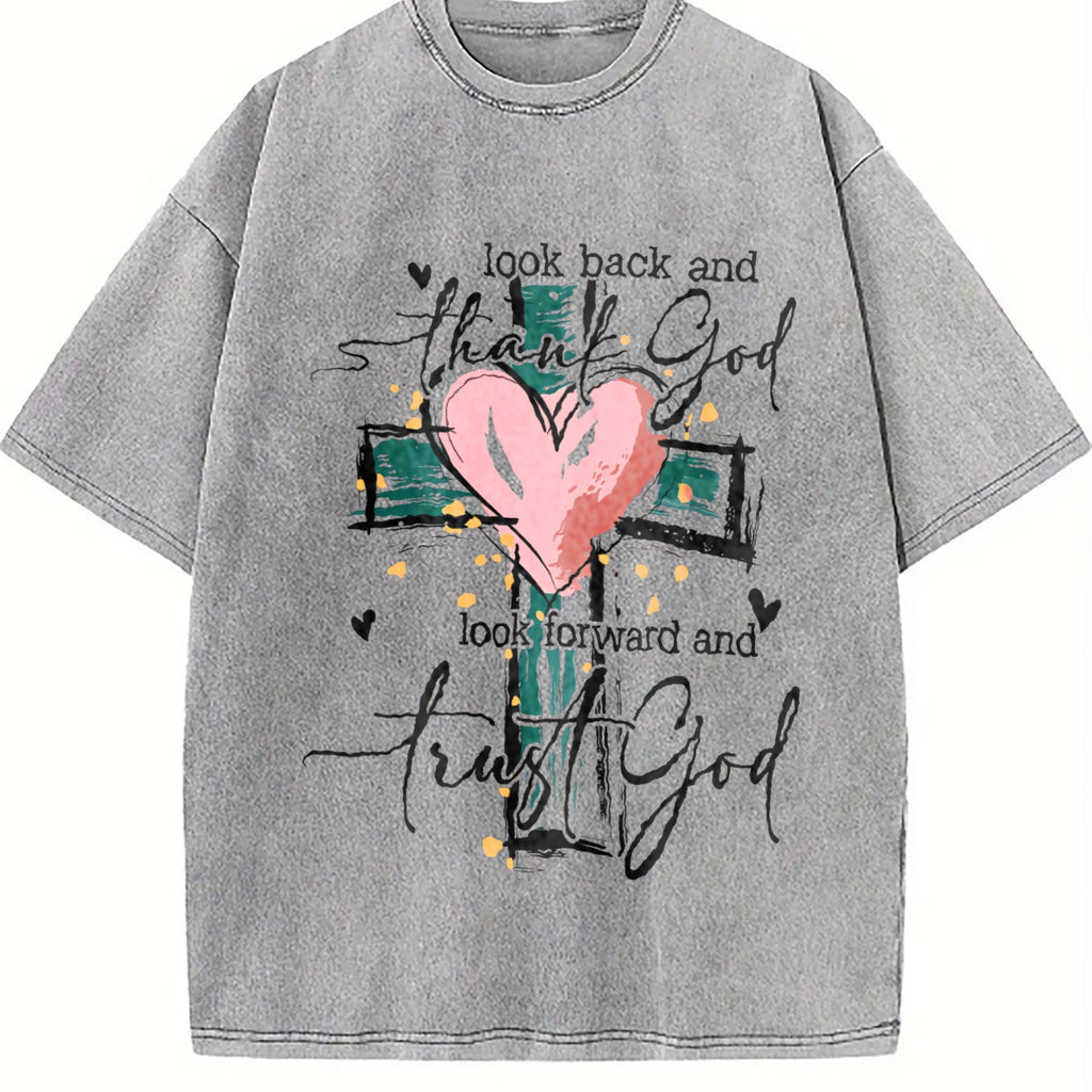 Christian Bible Verse Iron-on Patch Back And Thank God product image 5
