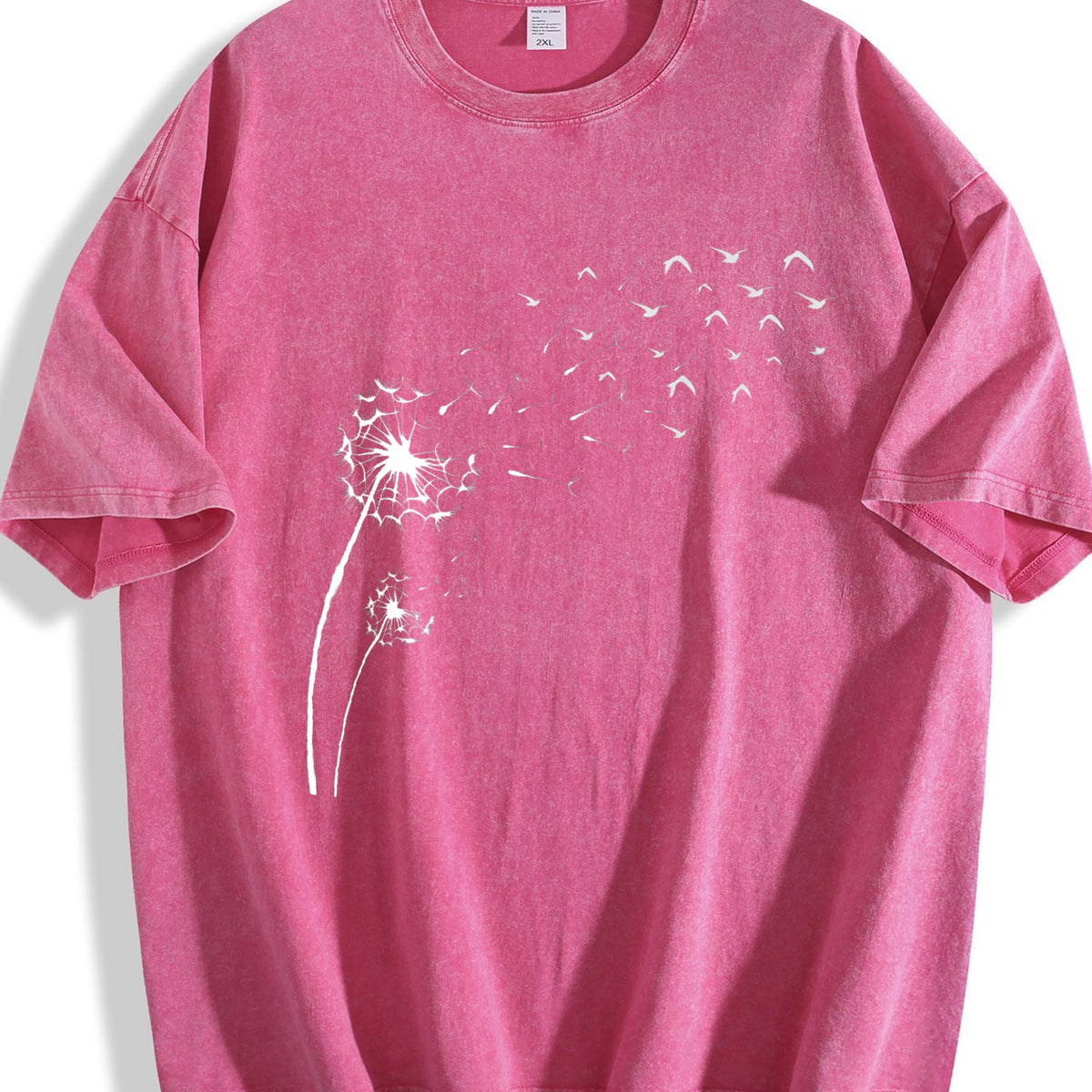 Dandelion Seeds in the Breeze Vintage Washed T-Shirt product image 7