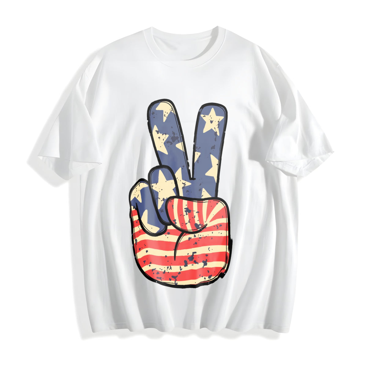 America Peace Cotton T-Shirt product image 2