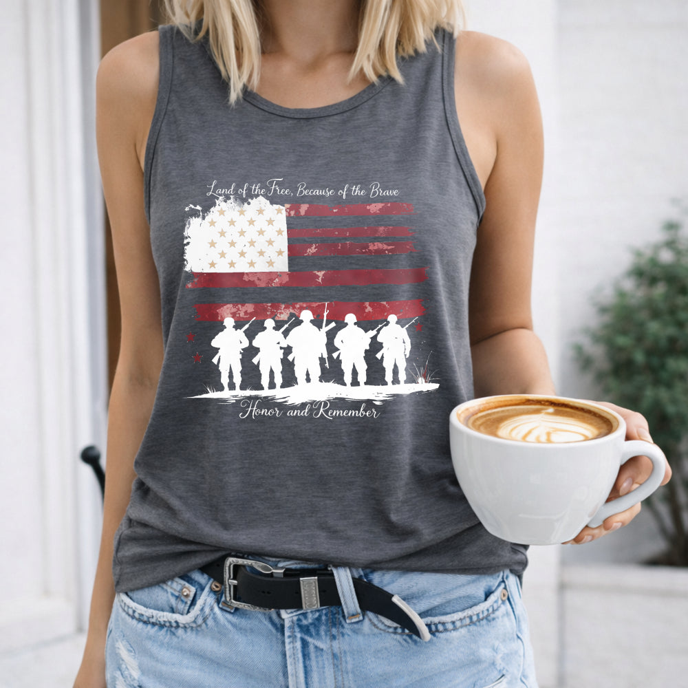 Land Of The Free Women's Tank Top
